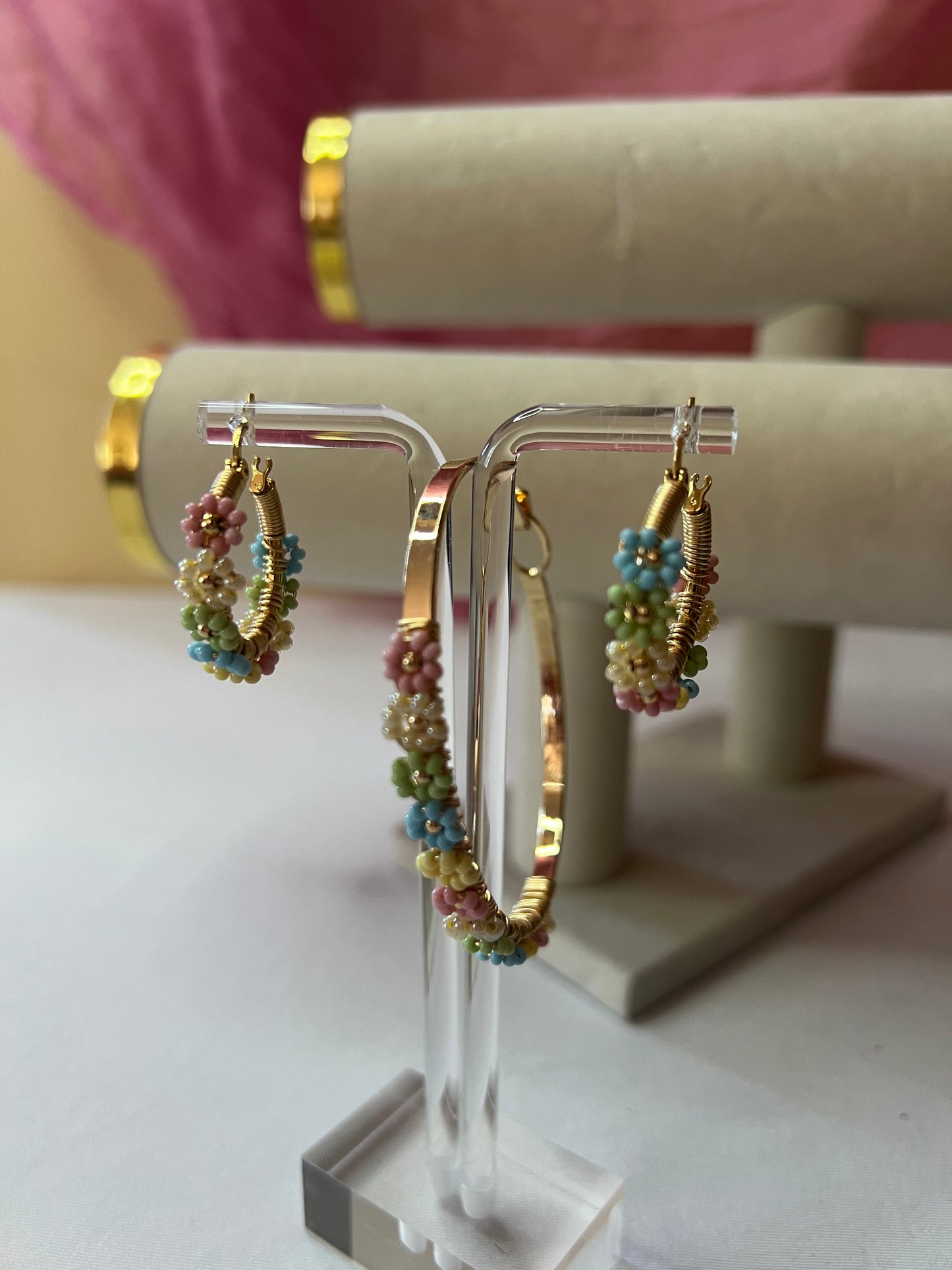 Set de aretes con brazalete