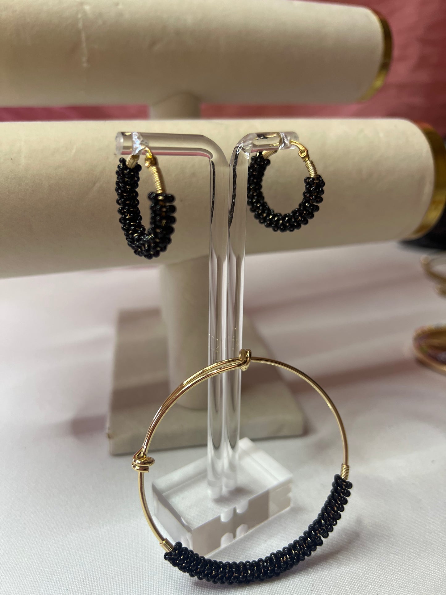 Set de aretes con brazalete