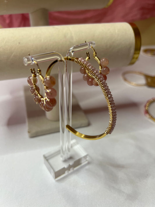 Set de aretes con brazalete